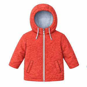 Patron ropa, Fashion sewing pattern, molde confeccion, patronesymoldes.com Chaqueta 0004 BEBES Camperas